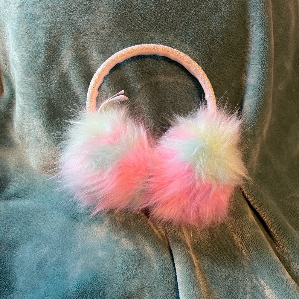 Fuzzy ear muffs
